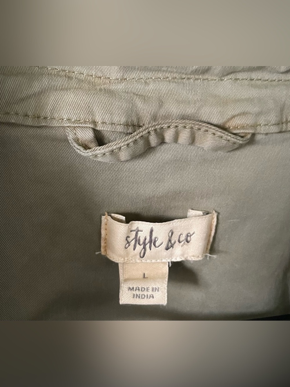 Style & Co. Denim Jacket - Picture 8 of 9